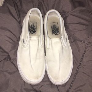 Classic White Slip-On Vans